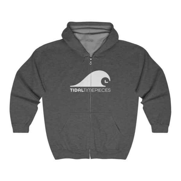 Tidal Timepieces Logo Zip-Up Hoodie – Unisex