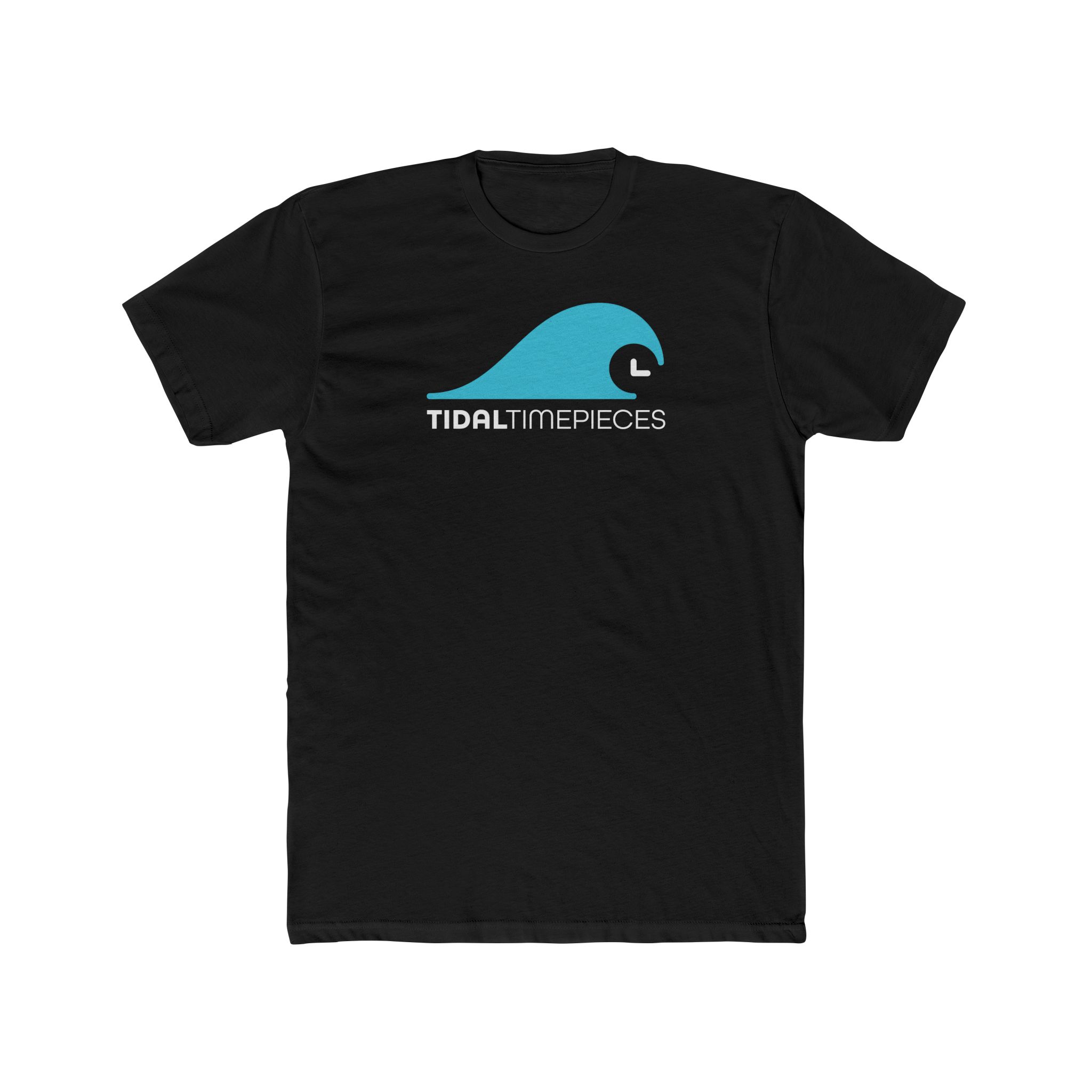 Tidal Timepieces 2 color men's logo tee